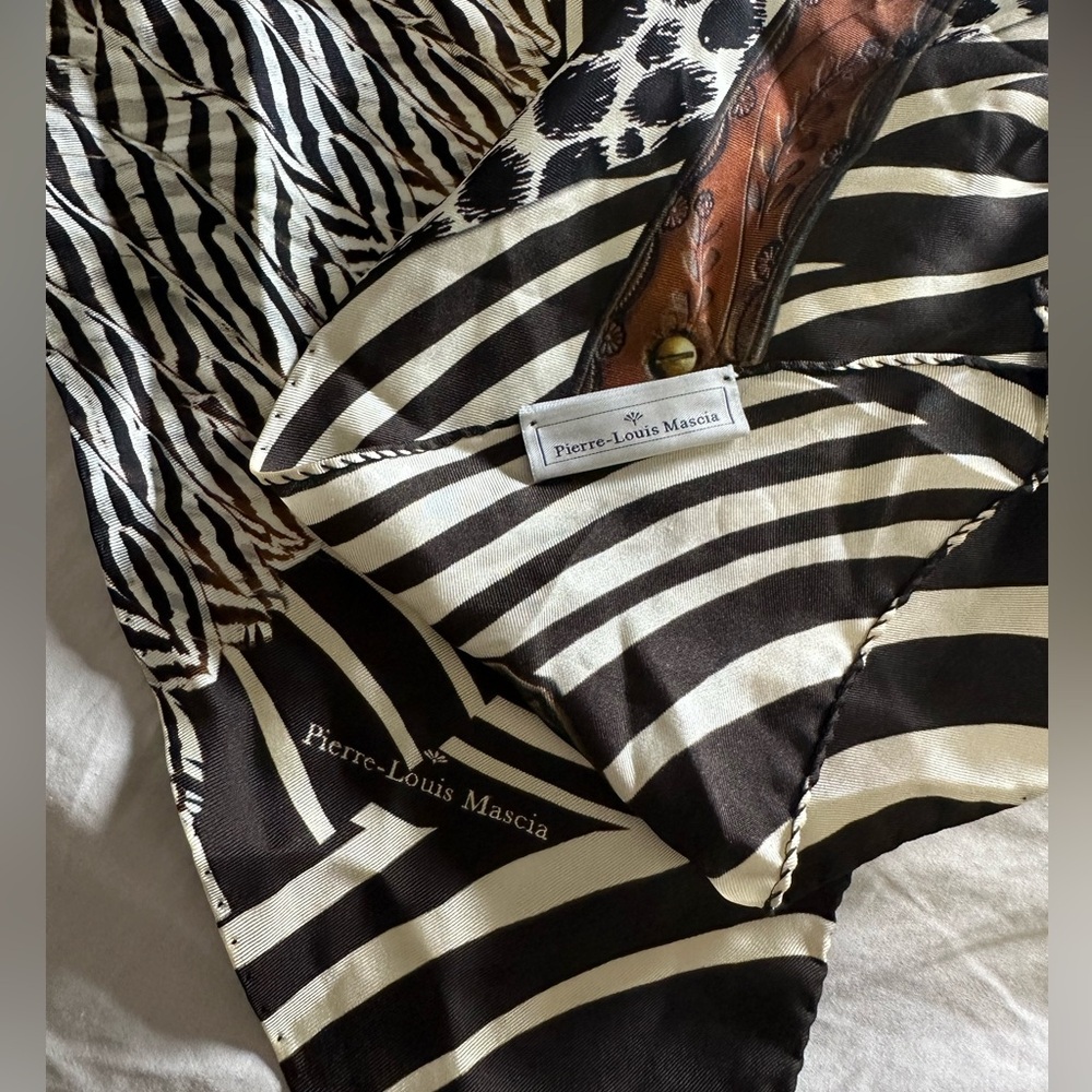 Pierre-Louis Mascia ALOEUW Scarf 100% Silk